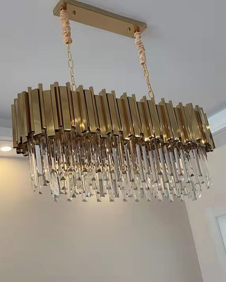 Diff  Prism Crystal Tiered Chandelier-DF2185