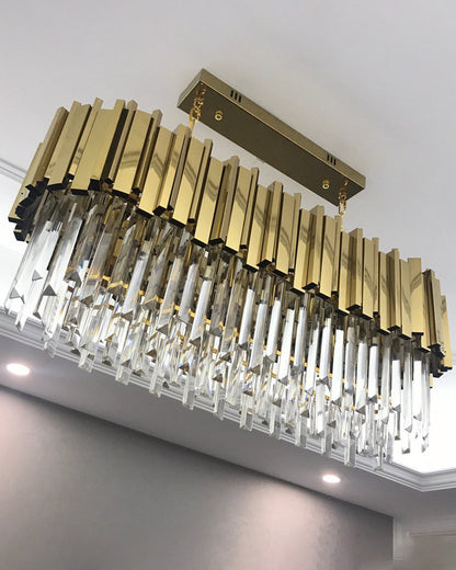 Diff  Prism Crystal Tiered Chandelier-DF2185