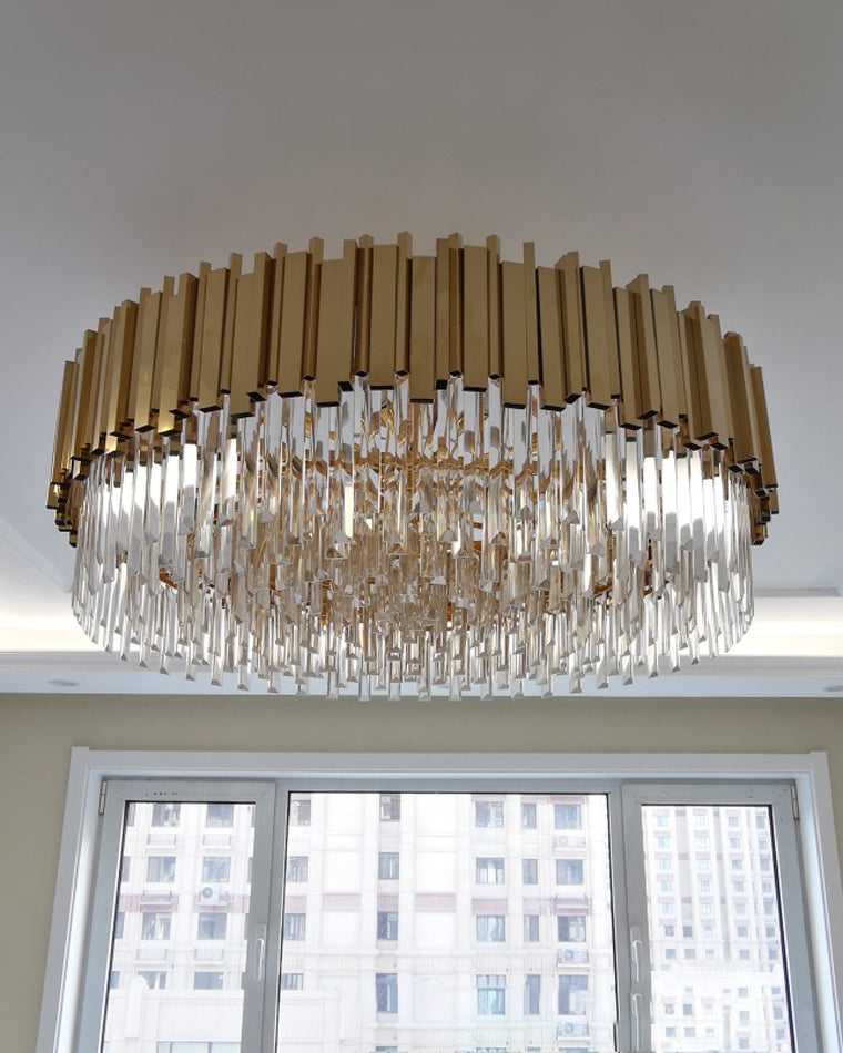 Diff  Prism Crystal Tiered Chandelier-DF2185