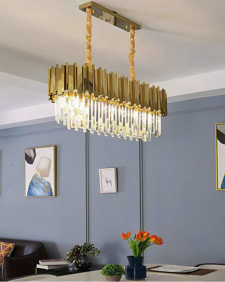 Diff  Prism Crystal Tiered Chandelier-DF2185