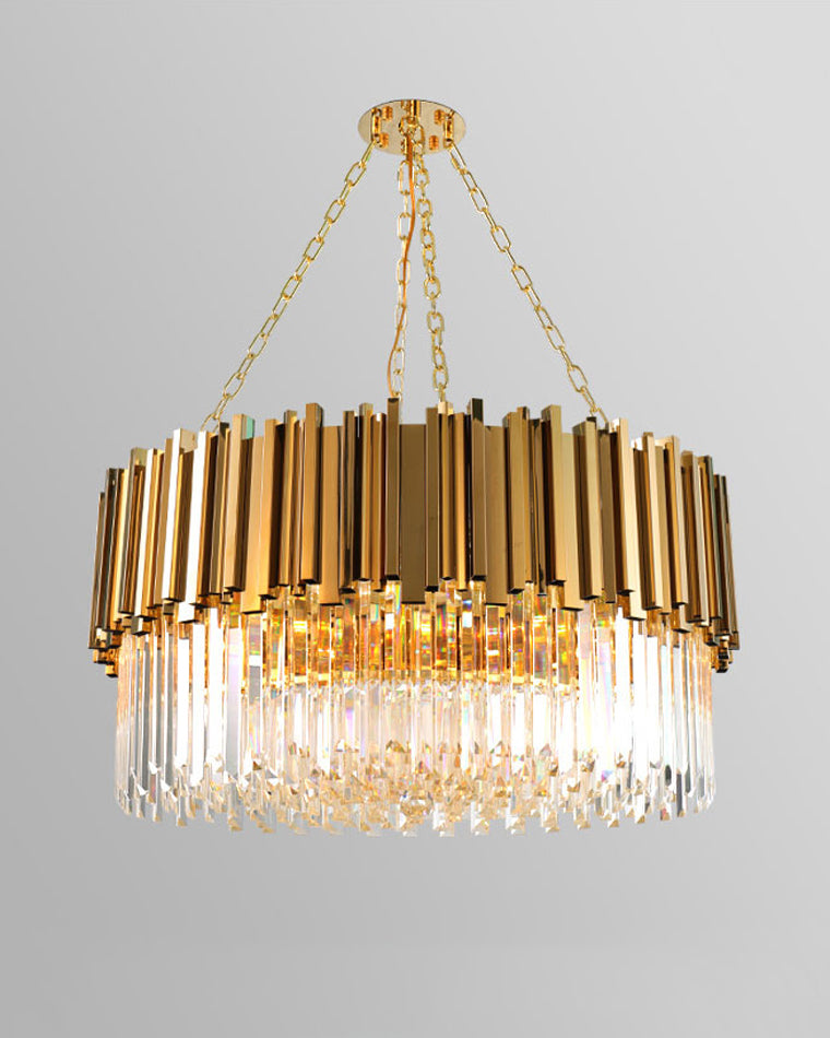 Diff  Prism Crystal Tiered Chandelier-DF2185