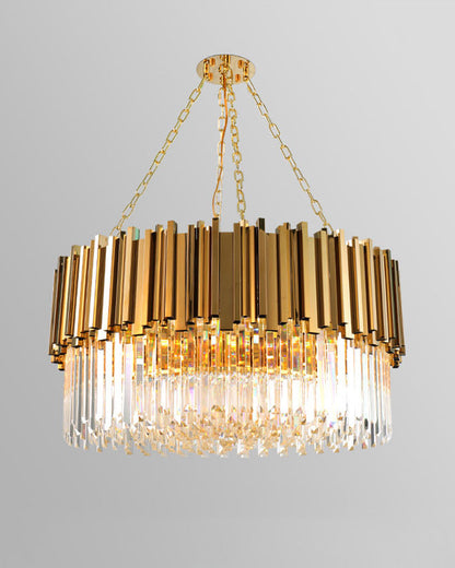 Diff  Prism Crystal Tiered Chandelier-DF2185