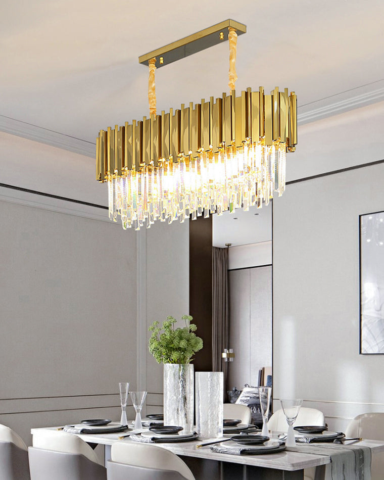 Diff  Prism Crystal Tiered Chandelier-DF2185