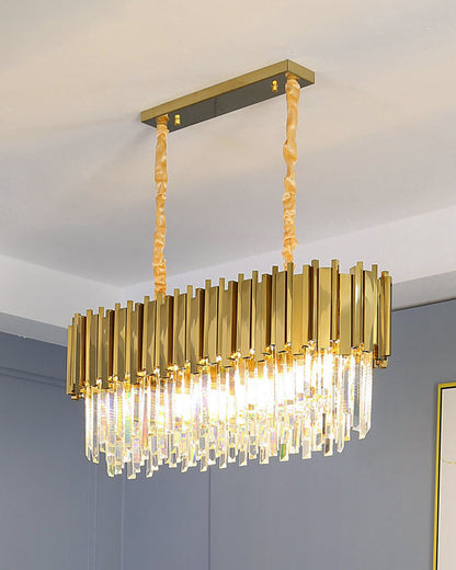 Diff  Prism Crystal Tiered Chandelier-DF2185