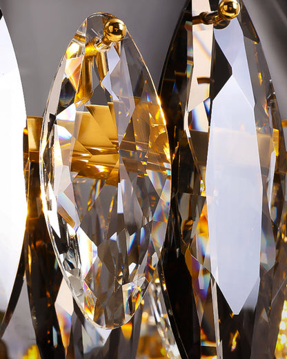 Diff Smoked Crystal Linear Chandelier-DF2188