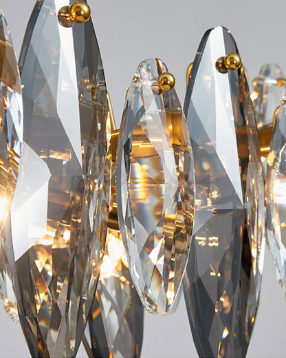 Diff Smoked Crystal Linear Chandelier-DF2188