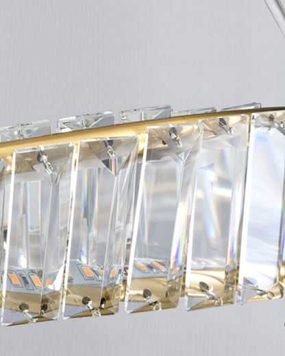 Diff Möbius Crystal Prism Circular Chandelier-DF2191