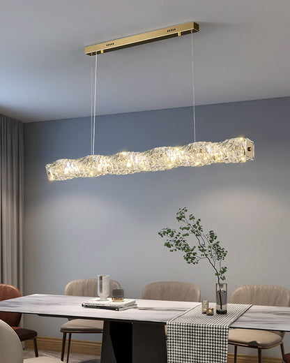 Diff Twist Linear Crystal Chandelier-DF2193