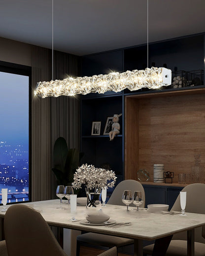 Diff Twist Linear Crystal Chandelier-DF2193