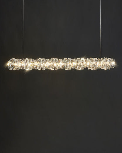 Diff Twist Linear Crystal Chandelier-DF2193