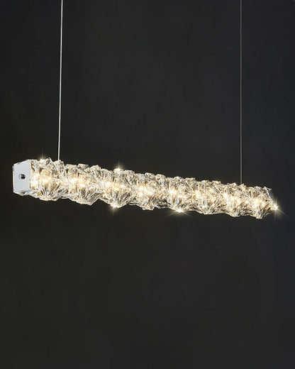 Diff Twist Linear Crystal Chandelier-DF2193