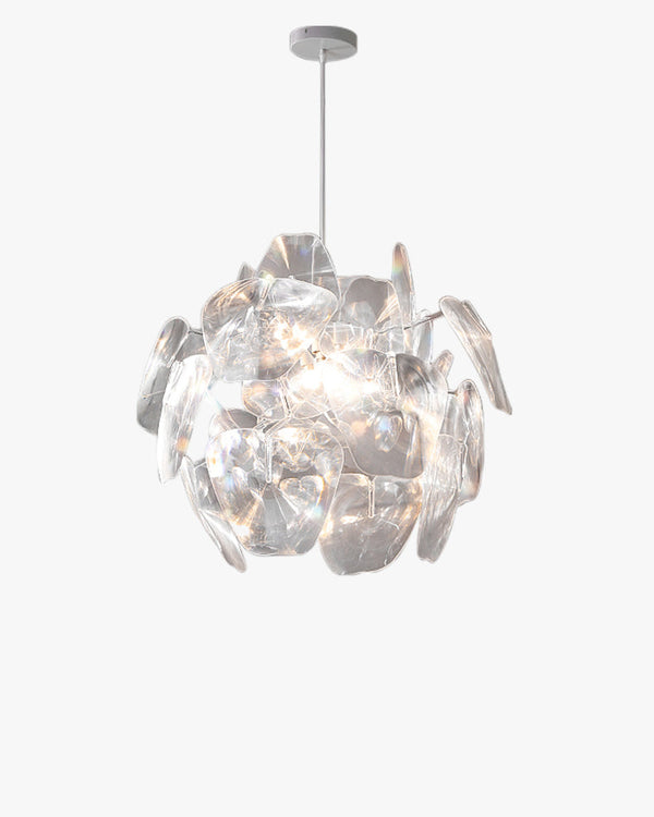 Diff Mirrored Lucite Chandelier-DF2197