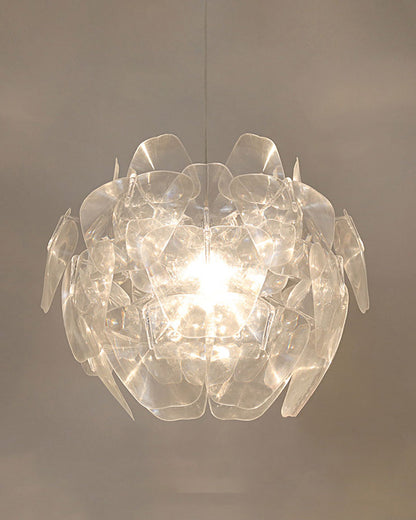 Diff Mirrored Lucite Chandelier-DF2197