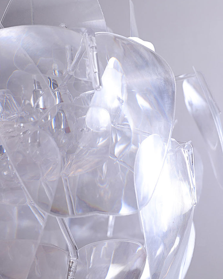 Diff Mirrored Lucite Chandelier-DF2197
