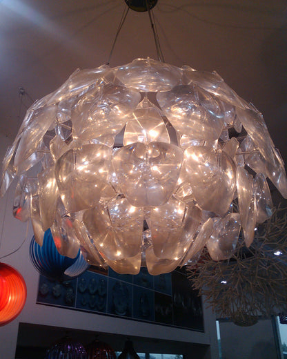 Diff Mirrored Lucite Chandelier-DF2197