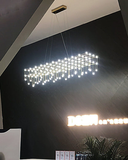 Diff Rectangular Sculptural Chandelier-DF2200