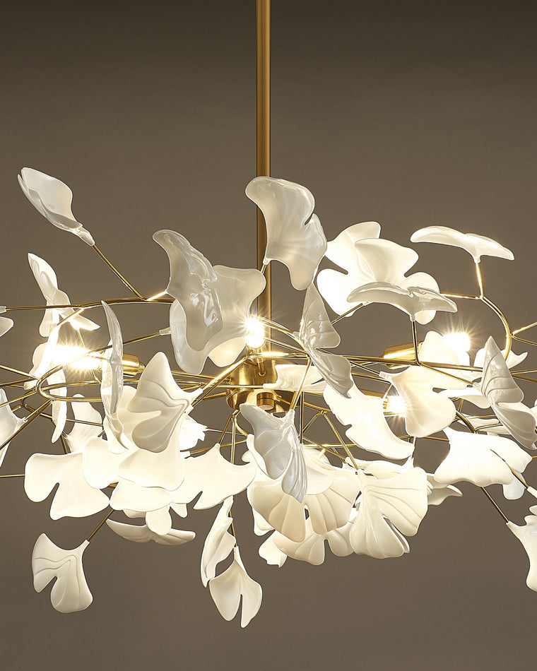 Diff Ginkgo Leaf Chandelier-DF2205b