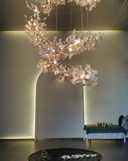 Diff Ginkgo Long Staircase Chandelier-DF2206