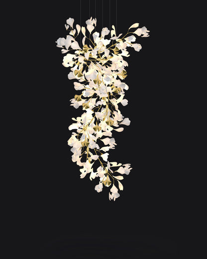 Diff Ginkgo Long Staircase Chandelier-DF2206