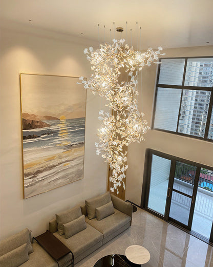 Diff Ginkgo Long Staircase Chandelier-DF2206