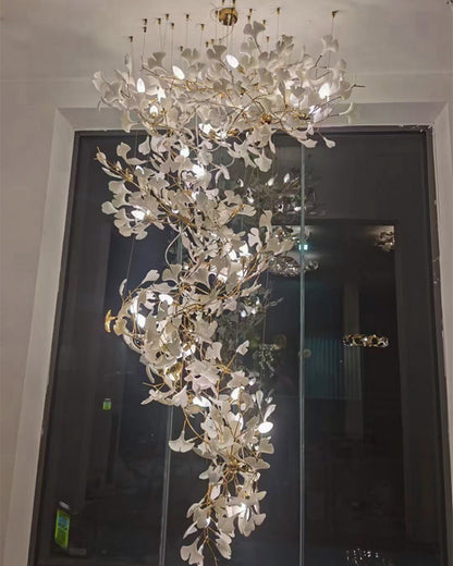 Diff Ginkgo Long Staircase Chandelier-DF2206