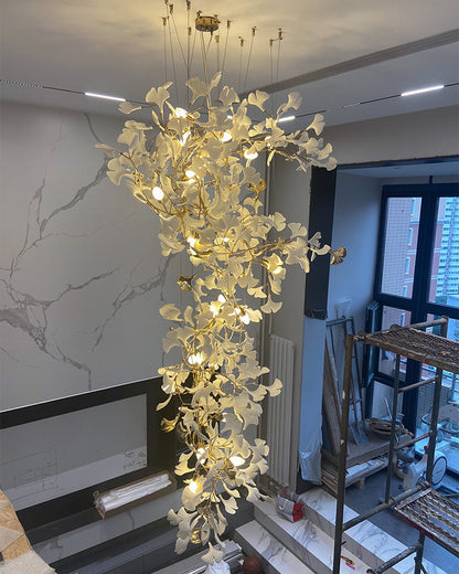 Diff Ginkgo Long Staircase Chandelier-DF2206