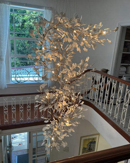 Diff Ginkgo Long Staircase Chandelier-DF2206