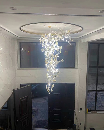 Diff Ginkgo Long Staircase Chandelier-DF2206
