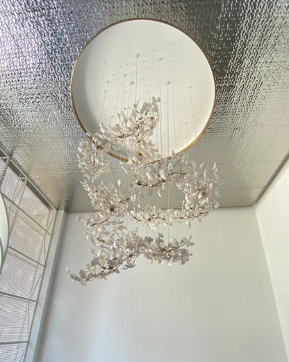 Diff Ginkgo Long Staircase Chandelier-DF2206