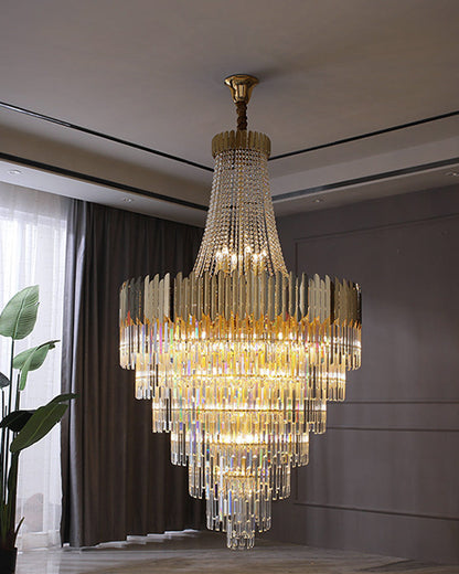 Diff Crystal Prism Empire Chandelier-DF2207