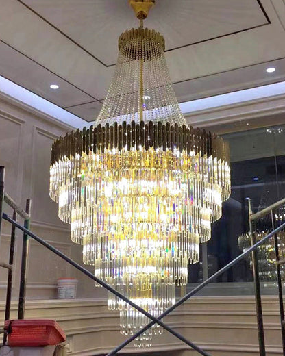 Diff Crystal Prism Empire Chandelier-DF2207