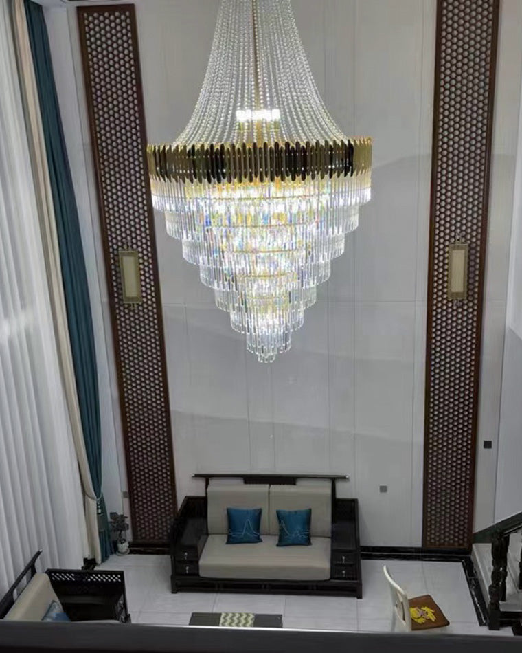 Diff Crystal Prism Empire Chandelier-DF2207