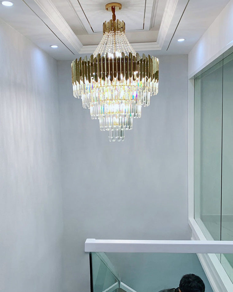 Diff Crystal Prism Empire Chandelier-DF2207