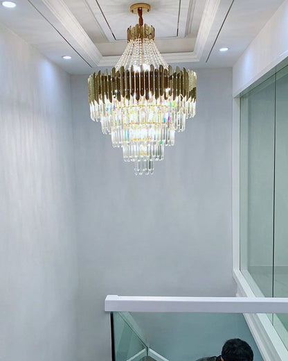 Diff Crystal Prism Empire Chandelier-DF2207