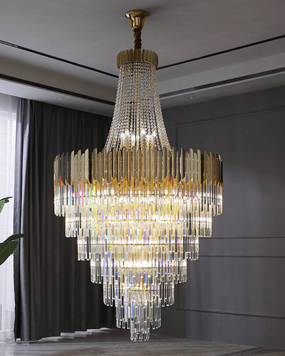 Diff Crystal Prism Empire Chandelier-DF2207