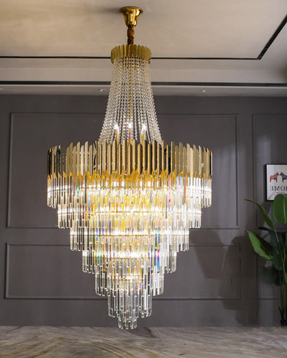 Diff Crystal Prism Empire Chandelier-DF2207