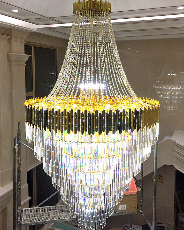 Diff Crystal Prism Empire Chandelier-DF2207