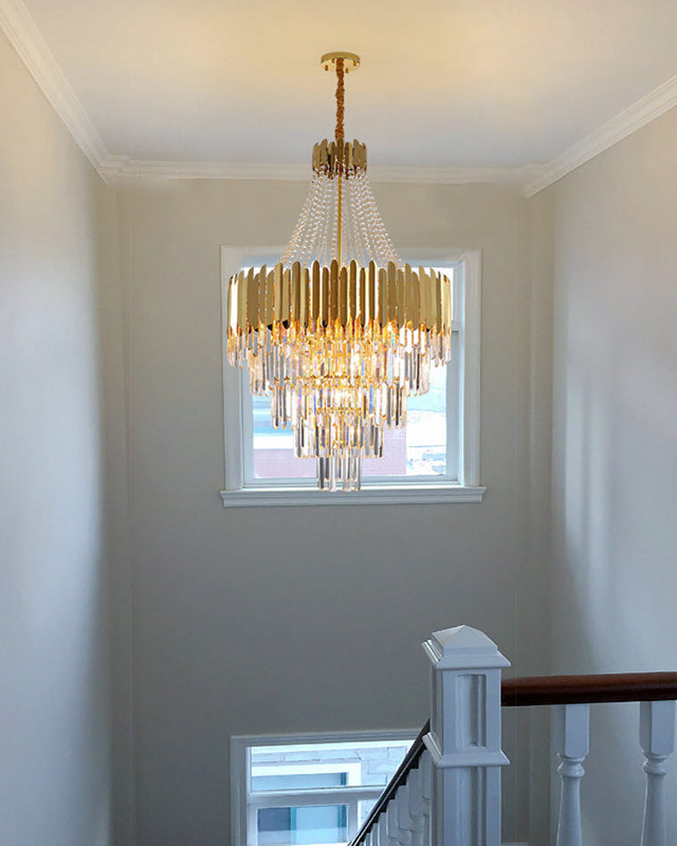 Diff Crystal Prism Empire Chandelier-DF2207