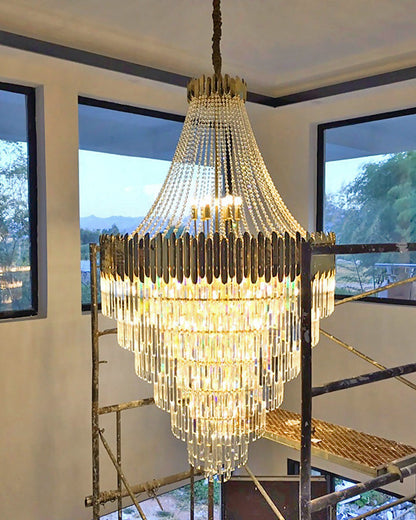 Diff Crystal Prism Empire Chandelier-DF2207