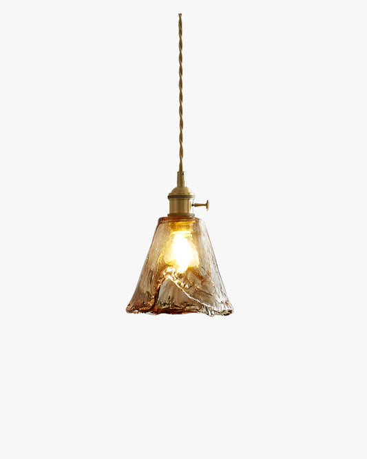 Diff Amber Glass Small Pendant Light-DF2210