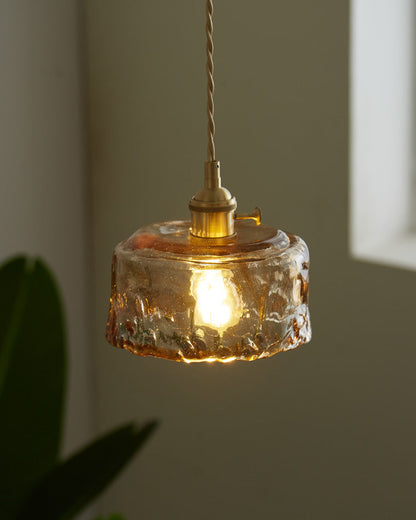 Diff Amber Glass Small Pendant Light-DF2210