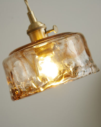 Diff Amber Glass Small Pendant Light-DF2210