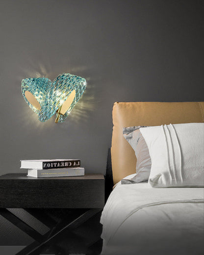 Diff Peacock Leaf Glass Chandelier-DF2213