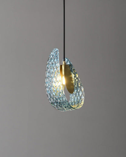 Diff Peacock Leaf Glass Chandelier-DF2213