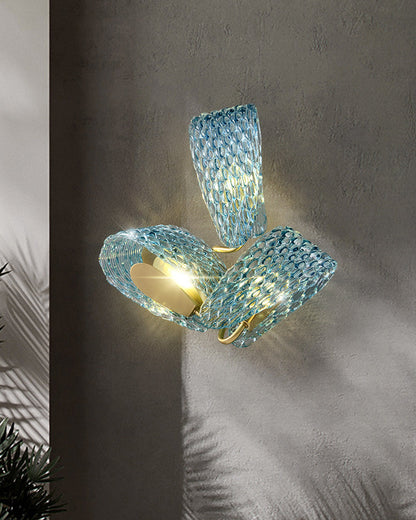 Diff Peacock Leaf Glass Chandelier-DF2213