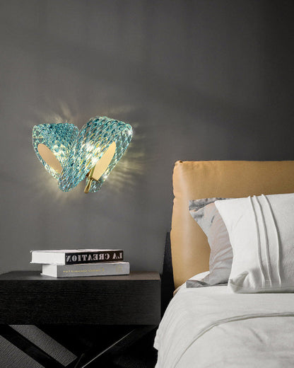Diff Peacock Leaf Glass Chandelier-DF2213