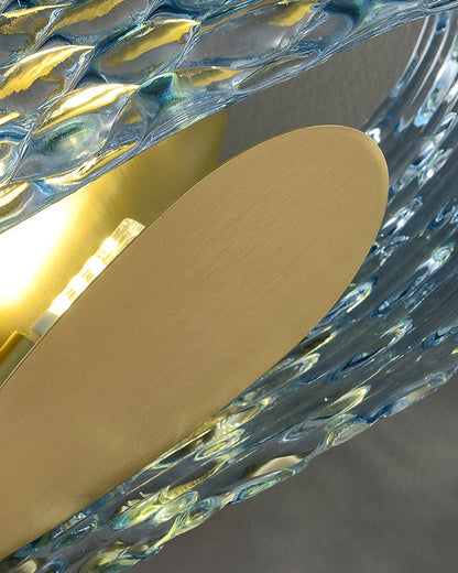 Diff Peacock Leaf Glass Chandelier-DF2213