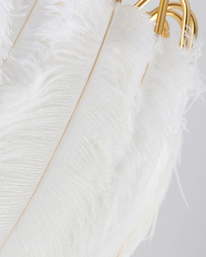 Diff Feather Round Chandelier-DF2215