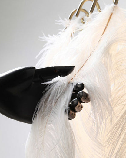 Diff Feather Round Chandelier-DF2215
