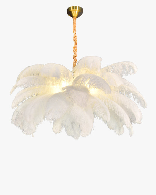 Diff Palm Feather Chandelier-DF2216